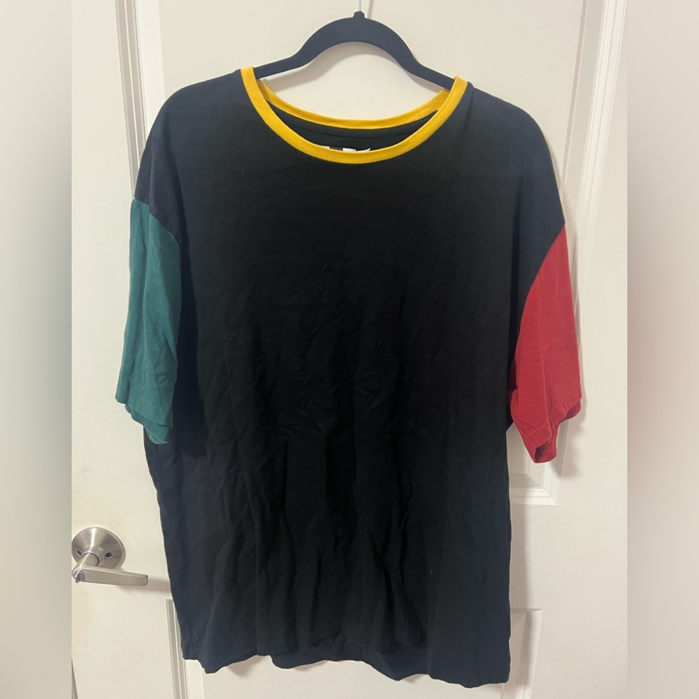TopMAN men’s retro colorblock tee